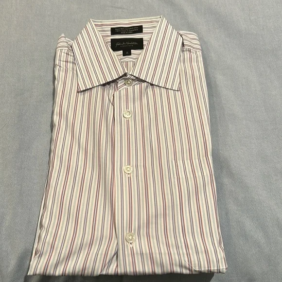 John Nordstrom French cuff dress shirt - Picture 1 of 4